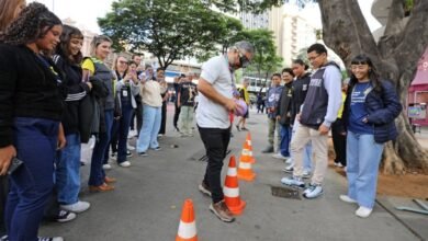 Afonso Pena vira palco de atividades sobre trânsito seguro no encerramento do Maio Amarelo