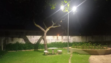 Cevae Coqueiros, na região Noroeste, ganha nova iluminação de LED