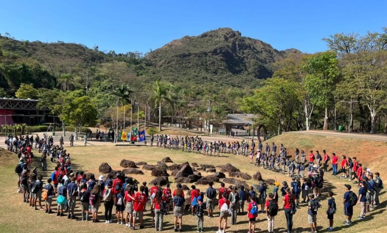 Guarda municipal promove prática de escotismo para cerca de 400 crianças e adolescentes