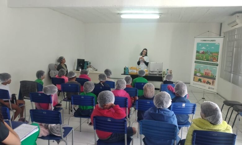 Alunos da Rede Municipal aprendem sobre práticas alimentares saudáveis