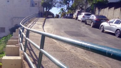 Obras de contenção são concluídas na Rua Arrudas para mais segurança dos pedestres