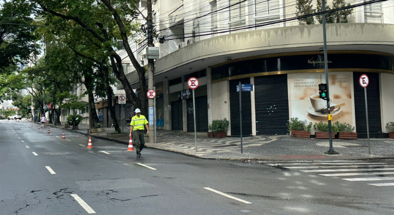 Operação de trânsito para a Corrida Track&Field no Bairro de Lourdes, no domingo (15)