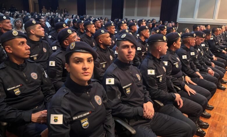 Patrulhamento da Guarda Municipal reforçado com a formatura de 35 novos agentes