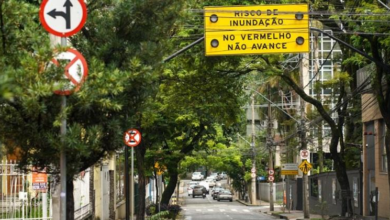 Mais 10 placas de alerta de risco de alagamento serão instaladas em vias de BH