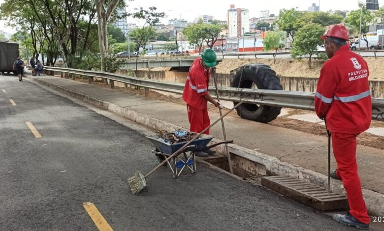 PBH atua na prevenção de enchentes com 39 obras de drenagem e limpeza de bocas de lobo em 2025