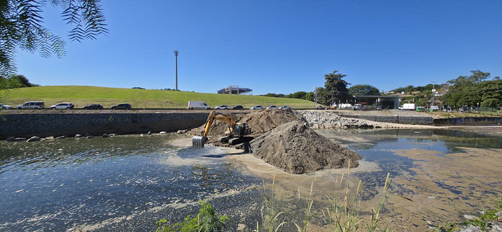 Prefeitura de BH executa obras em quatro bacias de contenção para evitar enchentes
