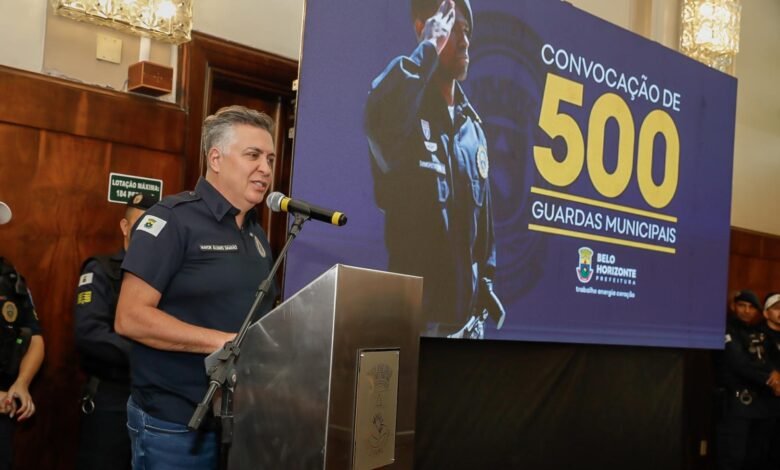 PBH anuncia nomeação de 500 novos guardas municipais e mais investimentos na segurança pública