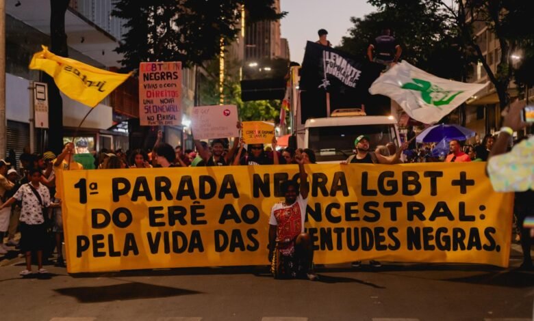 Parada Negra LGBT+ acontece em BH neste sábado (9)