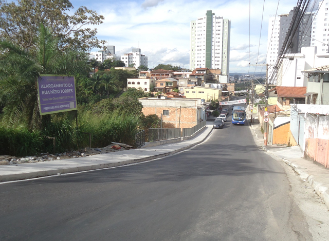 Prefeitura de BH conclui contenção de encosta e alargamento de rua do Ouro Preto