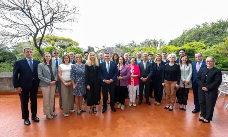 Álvaro Damião recebe embaixadores de 19 países da União Europeia