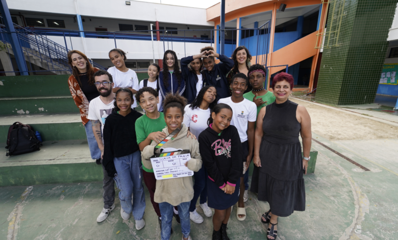 Escola Municipal Belo Horizonte recebe projeto inédito de cinema