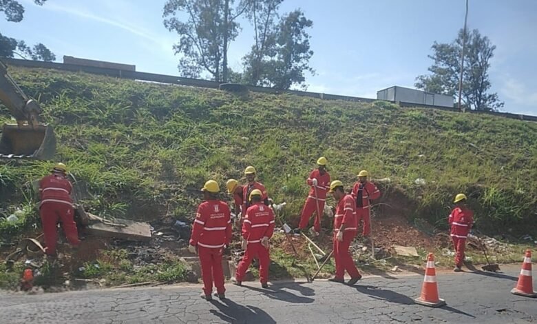 Novo Anel terá faixas interditadas desta terça (23) à quinta-feira (25) para limpeza