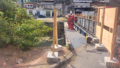 Passarela da ponte Xodó Marize é interditada para obras de manutenção