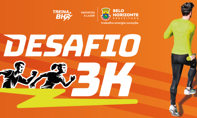 Alunos do Treina BH participam neste domingo (26) do 1º Desafio 3K, na Savassi