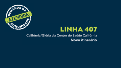 Com novo itinerário, linha de ônibus 407 passa a atender a Abílio Machado