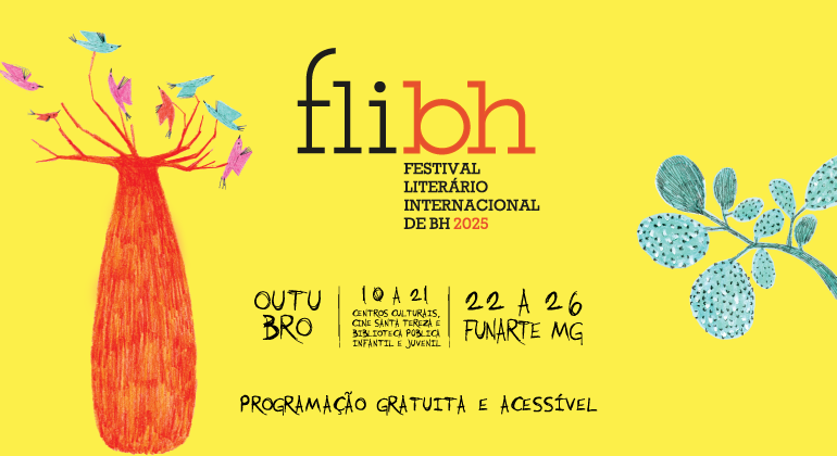 Festival Literário Internacional agita BH de 22 a 26 de outubro