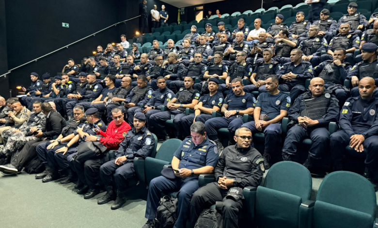 Guardas municipais seguem com aulas práticas do curso do Ministério da Justiça em BH