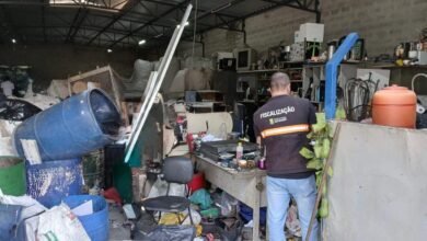 Mais de 200 estabelecimentos foram fiscalizados pela Operação Ferro-Velho