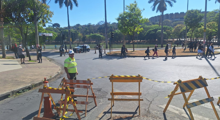 Operação de trânsito para corridas na região da Pampulha neste sábado (25)