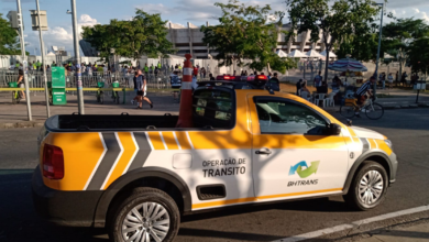 Operação de trânsito para o jogo Cruzeiro x Fortaleza no Mineirão