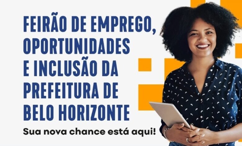 PBH oferece mais de 3 mil vagas de emprego no Feirão desta sexta-feira (17)