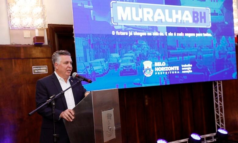 Prefeitura anuncia o Muralha BH, programa de monitoramento inteligente da cidade