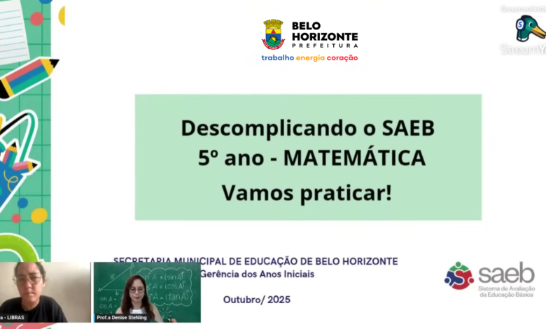 Semana de recesso escolar tem ritmo intenso de preparação para o Saeb