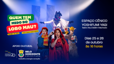 Teatro Raul Belém Machado recebe espetáculo com personagens clássicos infantis