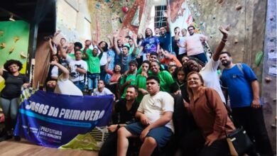 Estudantes com deficiência vivenciam escalada inclusiva nos Jogos da Primavera