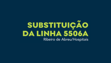Linha 5506A será substituída pela linha 836 no Ribeiro de Abreu