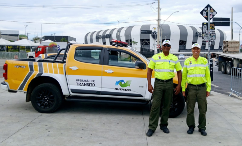 Operação de trânsito para Atlético x Flamengo, na terça-feira (25)